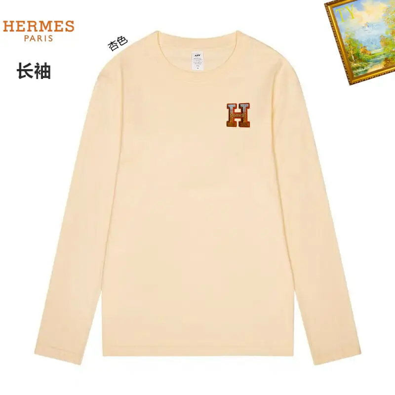 hermes t-shirt manches longues pour unisexe s_1260462